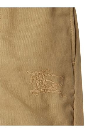 pantalone in cotone beige BURBERRY KIDS | 8104421B9719